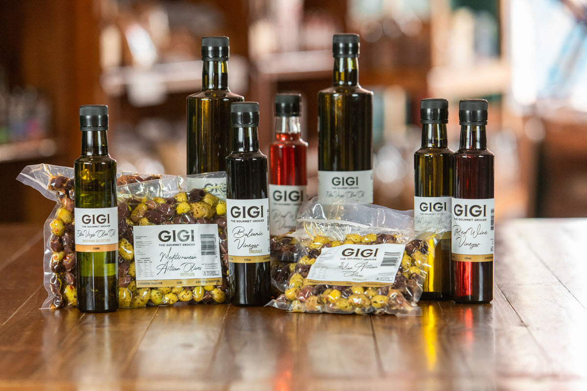 Olives, Oils & Vinegars Gigi The Gourmet Grocer